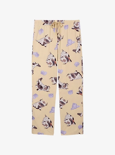 Avatar: The Last Airbender Appa Clouds Allover Print Sleep Pants — BoxLunch Exclusive