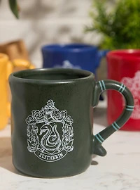 Harry Potter Slytherin Scarf Handle Mug - BoxLunch Exclusive