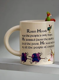 Disney Robin Hood Intro Script Robin Hood Peeking Mug - BoxLunch Exclusive