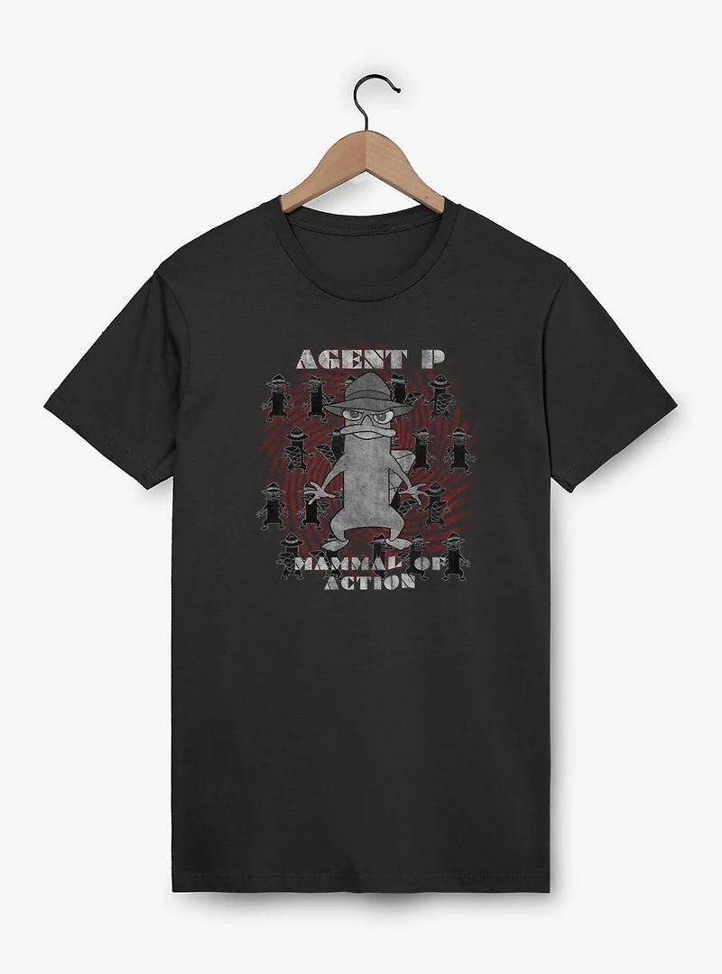 Disney Phineas and Ferb Agent P Mammal Of Action T-Shirt