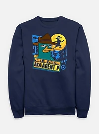 Disney Phineas and Ferb Perry The Platypus AKA Agent P Sweatshirt