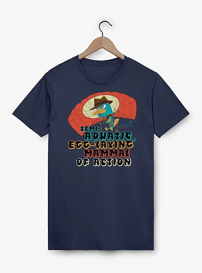 Disney Phineas and Ferb Paratrooper Agent P T-Shirt