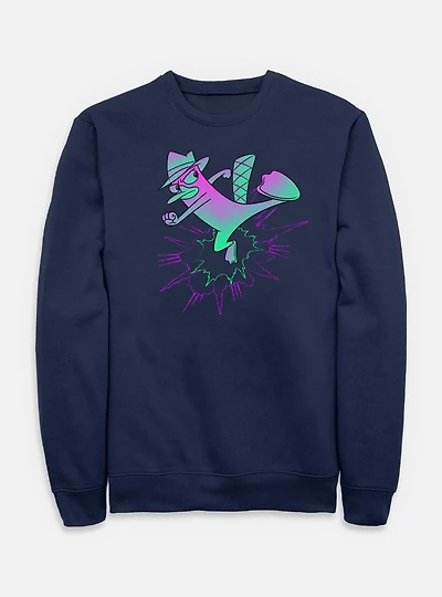 Disney Phineas and Ferb Agent P Kick Action Sweatshirt