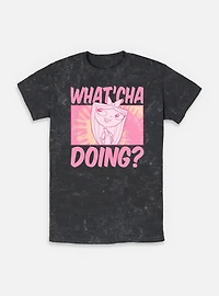 Disney Phineas and Ferb Isabella Whatcha Doing Mineral Wash T-Shirt