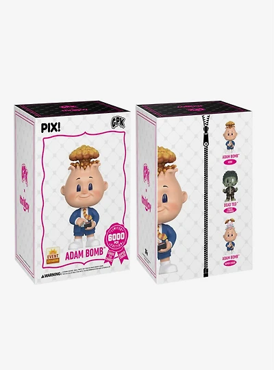 Thrilljoy Garbage Pail Kids Pix! Adam Bomb Figure