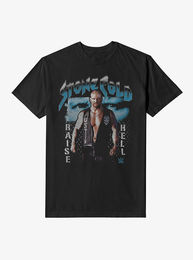 WWE Stone Cold Steve Austin Raise Hell Garment-Dyed T-Shirt