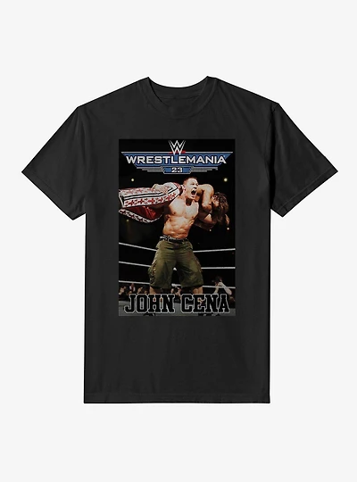 WWE John Cena Wrestlemania 23 Garment-Dyed T-Shirt