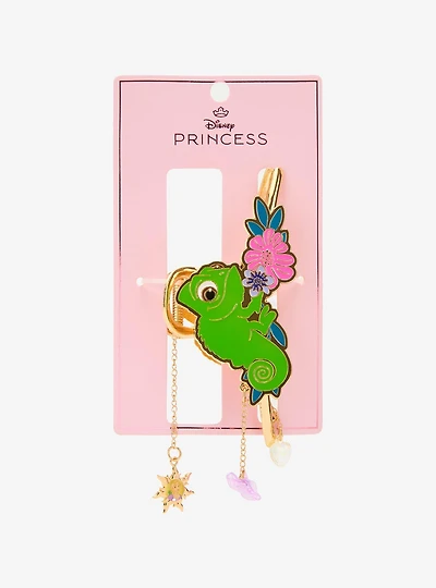 Disney Tangled Pascal Floral Metal Claw Clip with Charms - BoxLunch Exclusive