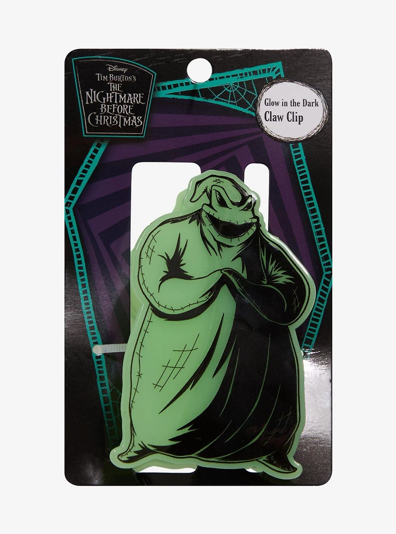 Disney The Nightmare Before Christmas Oogie Boogie Glow-in-the-Dark Figural Claw Clip - BoxLunch Exclusive
