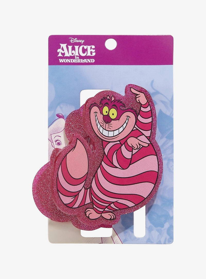 Disney Alice in Wonderland Cheshire Cat Glitter Claw Clip — BoxLunch Exclusive