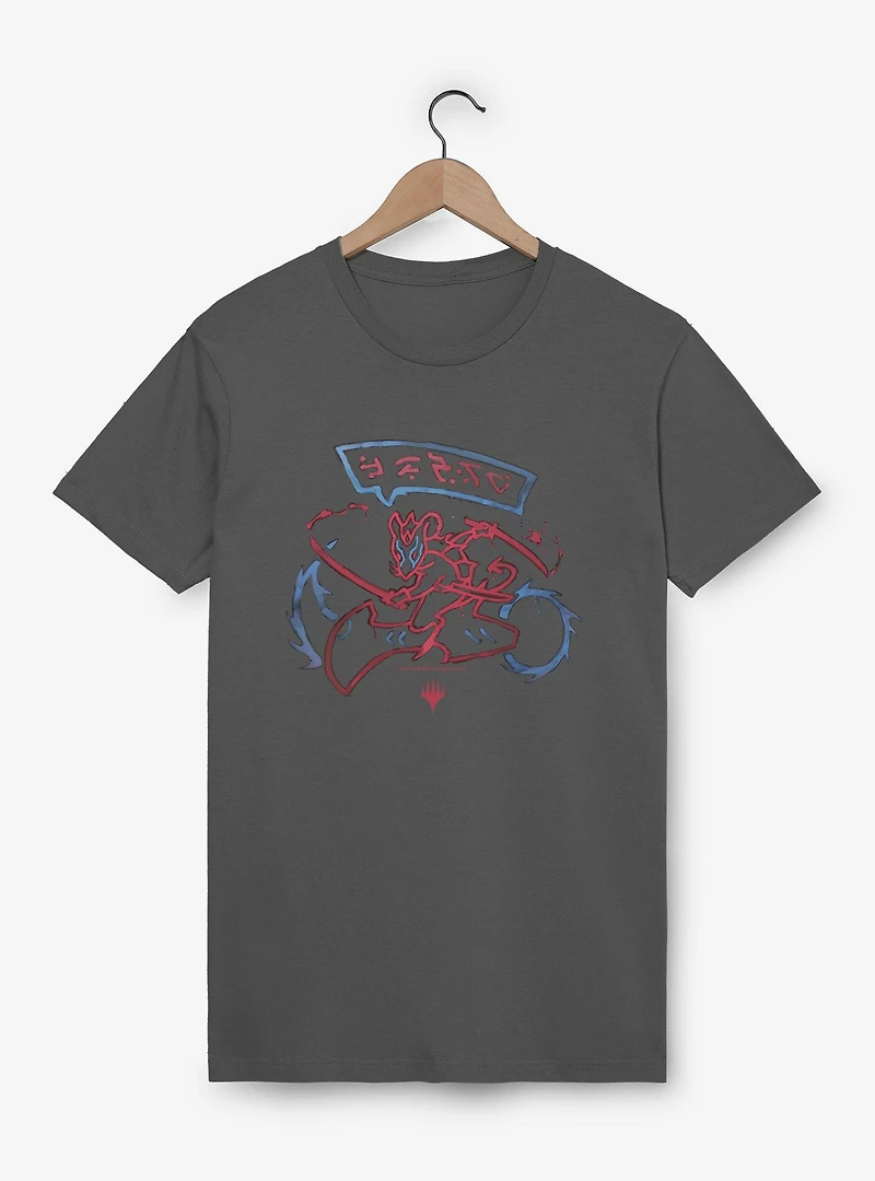 Magic: The Gathering Rat Ninja Biker Logo T-Shirt