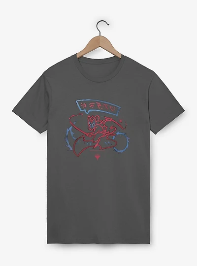 Magic: The Gathering Rat Ninja Biker Logo T-Shirt