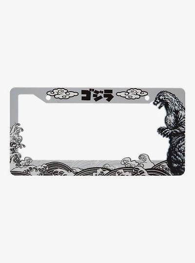 Godzilla Gray License Plate Frame — BoxLunch Exclusive