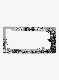 Godzilla Gray License Plate Frame — BoxLunch Exclusive