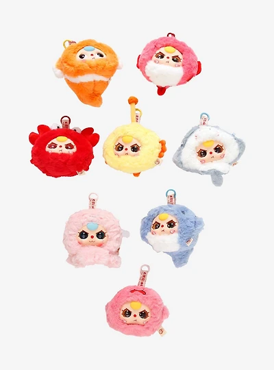 Baby Three Romantic Ocean Blind Box Plush Keychains
