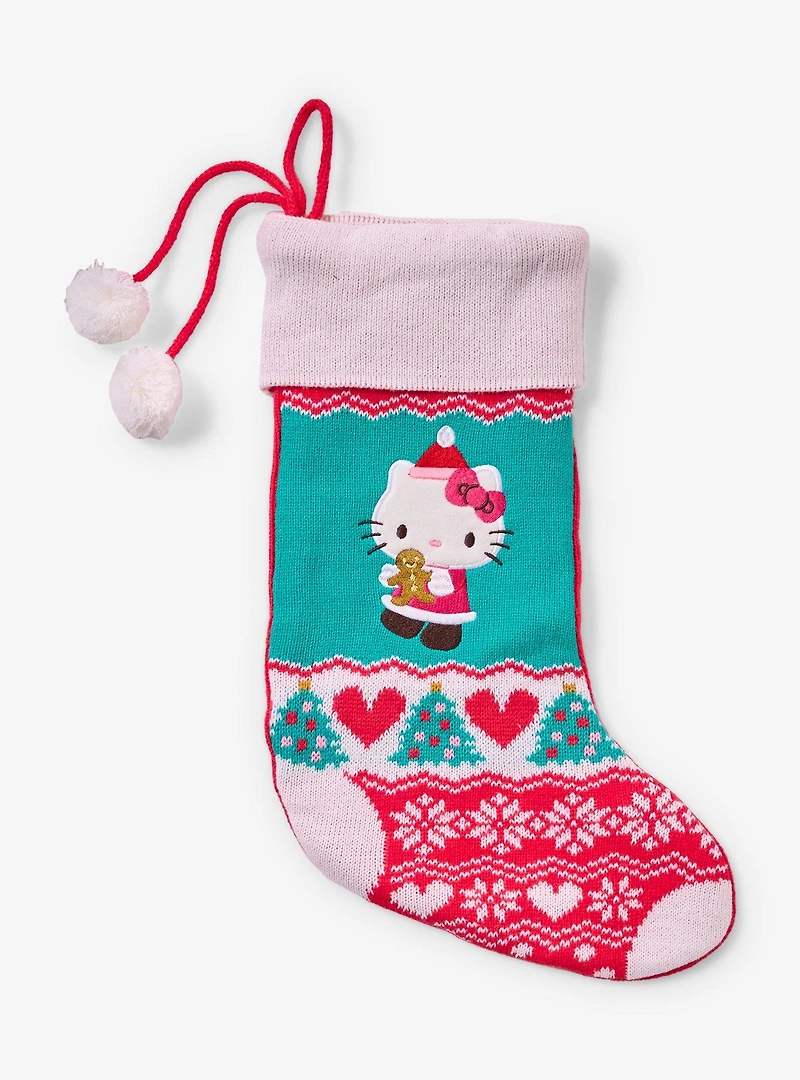 Sanrio Hello Kitty Knit Holiday Stocking — BoxLunch Exclusive