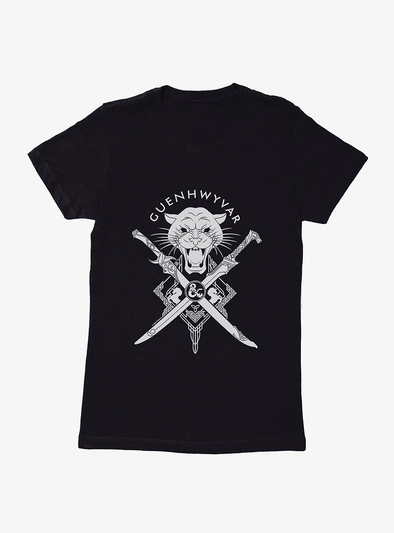 Dungeons & Dragons Guenhwyvar Drizzt Seal Womens T-Shirt