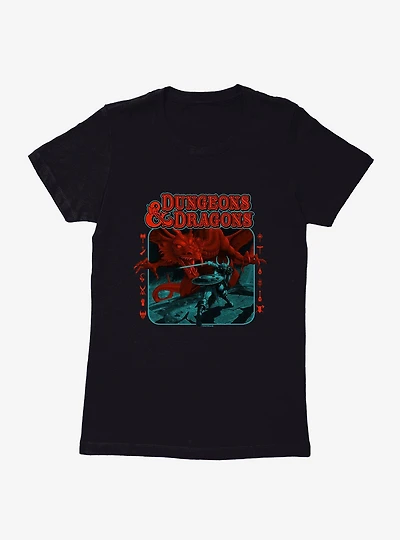 Dungeons & Dragons Dragon Battle Womens T-Shirt