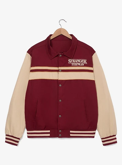 Stranger Things Logo Retro Varisty Jacket - BoxLunch Exclusive