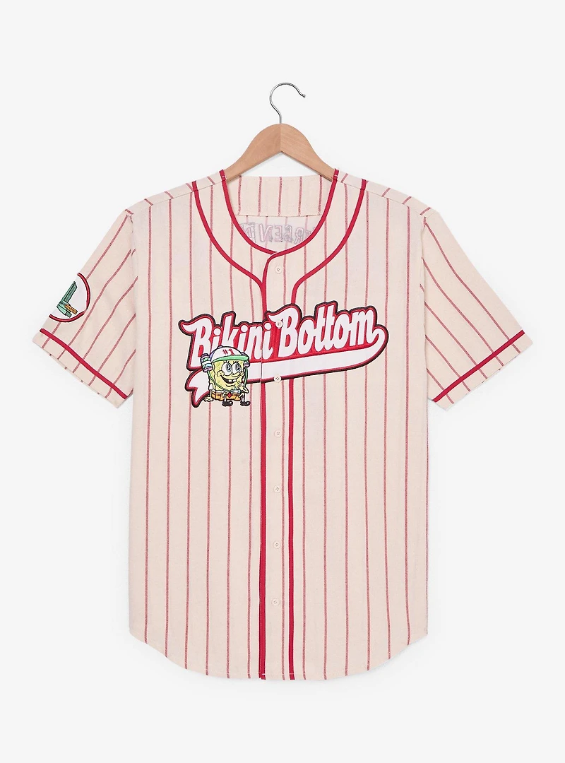 SpongeBob SquarePants Bikini Bottom Striped Baseball Jersey - BoxLunch Exclusive