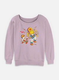 Rainbow Brite Parade Pals Womens Slouchy Sweatshirt