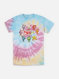 Rainbow Brite Sprites Textbook Tie-Dye T-Shirt