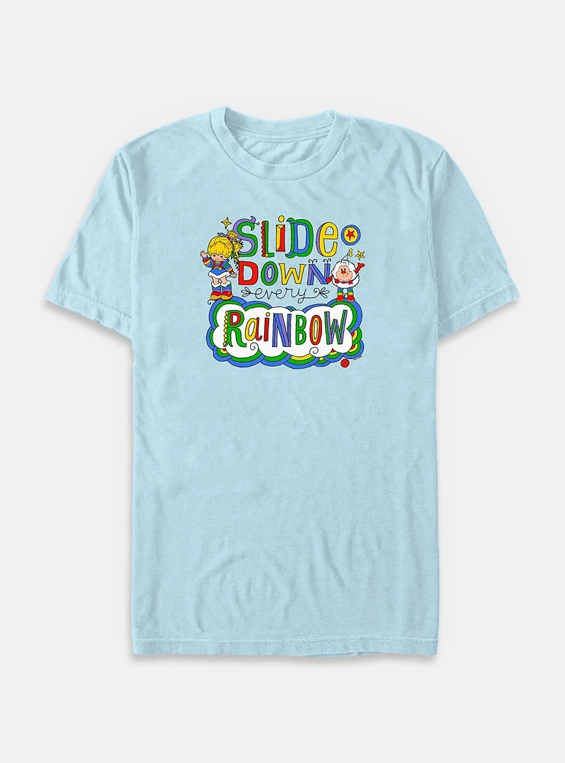 Rainbow Brite Down Every Garment Dye T-Shirt