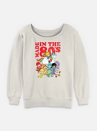 Rainbow Brite Made The 80S Womens Slouchy Sweatshirt