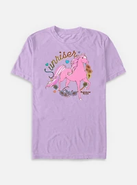 Rainbow Brite Country Pink Sunriser Garment Dye T-Shirt