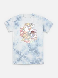 Rainbow Brite Pastel Party Tie-Dye T-Shirt