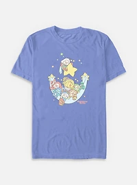 Rainbow Brite Sleeping Friends Stars Garment Dye T-Shirt