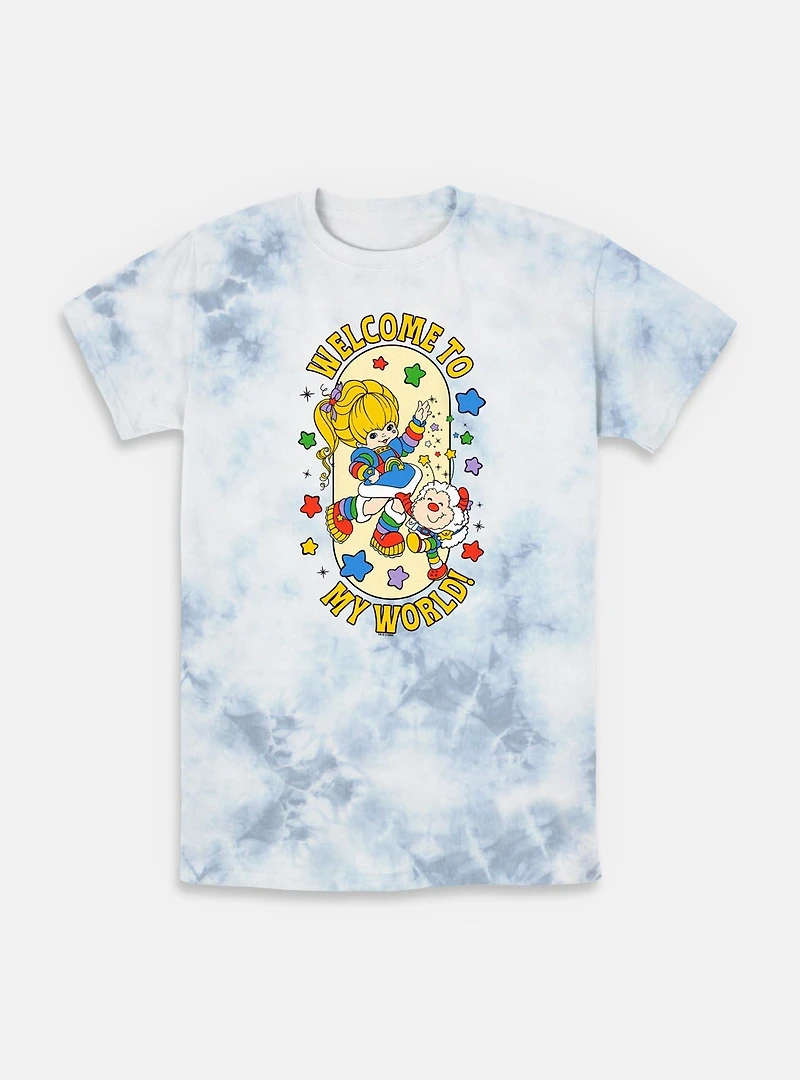 Rainbow Brite Welcome To My World Tie-Dye T-Shirt