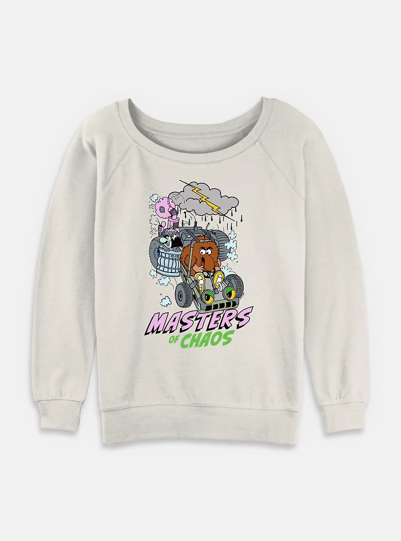 Rainbow Brite Masters Of Chaos Womens Slouchy Sweatshirt