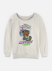 Rainbow Brite Masters Of Chaos Womens Slouchy Sweatshirt