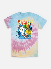 Rainbow Brite Bringing Happy Back Tie-Dye T-Shirt