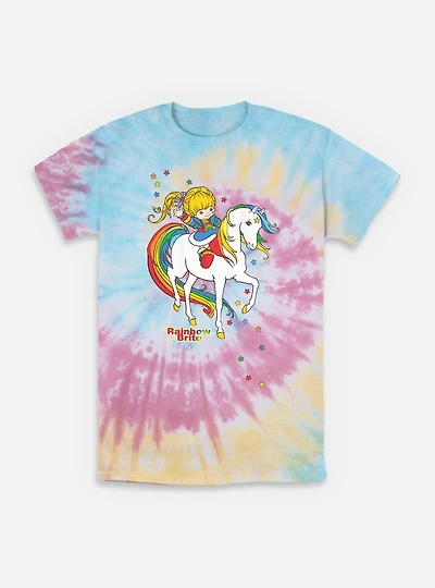 Rainbow Brite & Starlite Tie-Dye T-Shirt