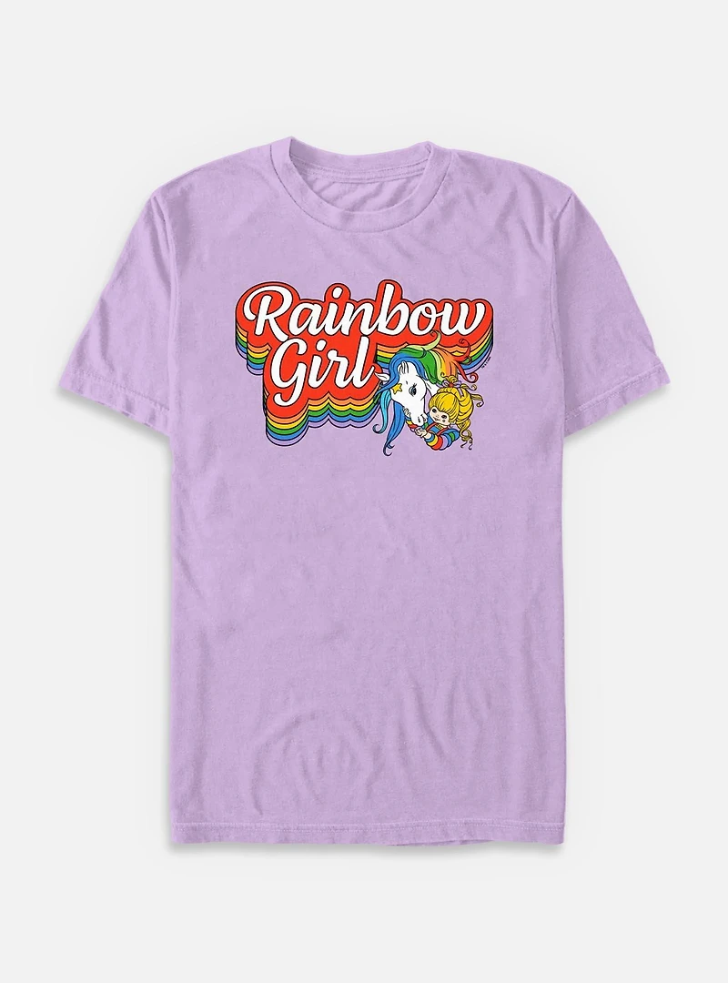Rainbow Brite Girl Garment Dye T-Shirt