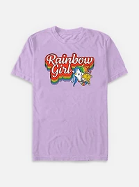 Rainbow Brite Girl Garment Dye T-Shirt
