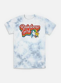 Rainbow Brite Girl Tie-Dye T-Shirt