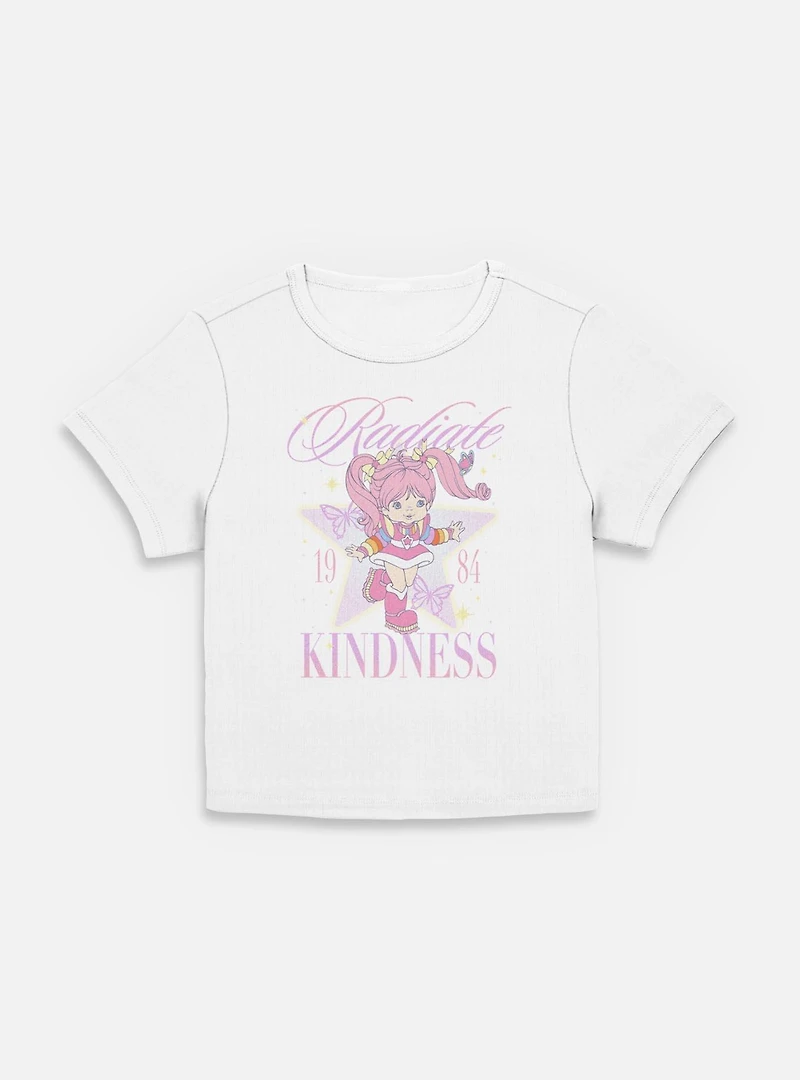 Rainbow Brite Tickled Pink Women Baby T-Shirt