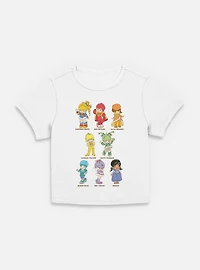 Rainbow Brite Textbook Friends Women Baby T-Shirt