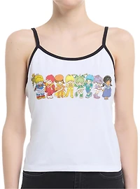 Rainbow Brite Line Up Womens Cami