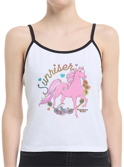 Rainbow Brite Country Pink Sunriser Womens Cami