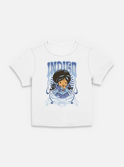 Rainbow Brite Indigo Nouveau Portrait Women Baby T-Shirt