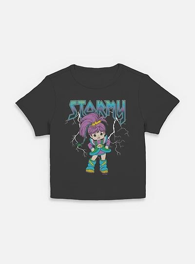 Rainbow Brite Metal Stormy Women Baby T-Shirt