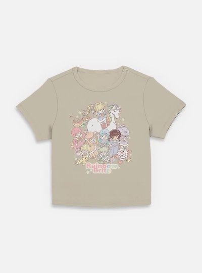 Rainbow Brite Pastel Party Women Baby T-Shirt