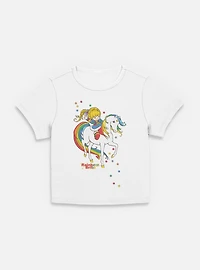Rainbow Brite & Starlite Women Baby T-Shirt