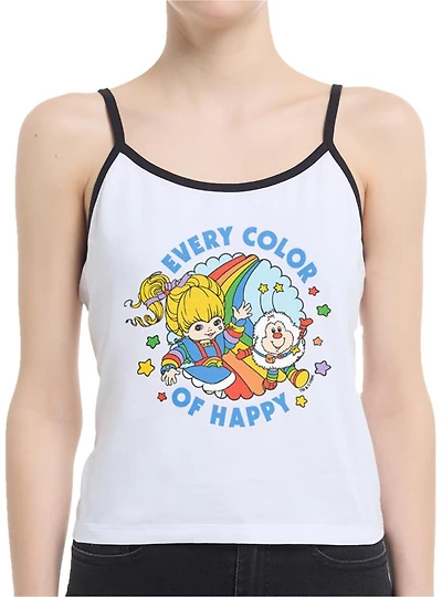 Rainbow Brite Every Color Of Happy Womens Cami