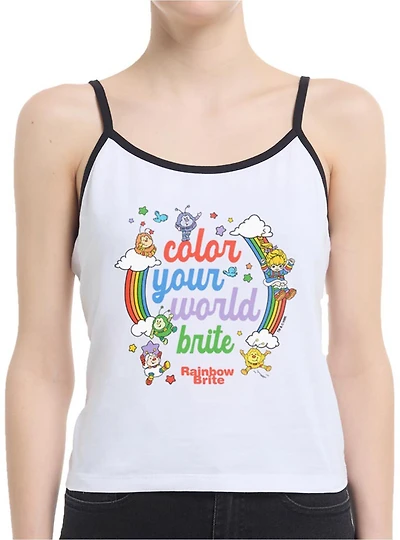 Rainbow Brite Color Your World Womens Cami