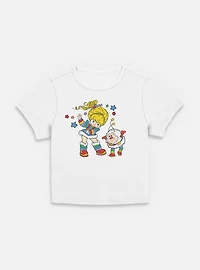 Rainbow Brite & Twink Women Baby T-Shirt